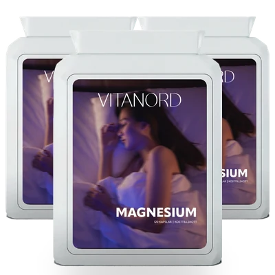 3 burkar Vitanord Magnesium